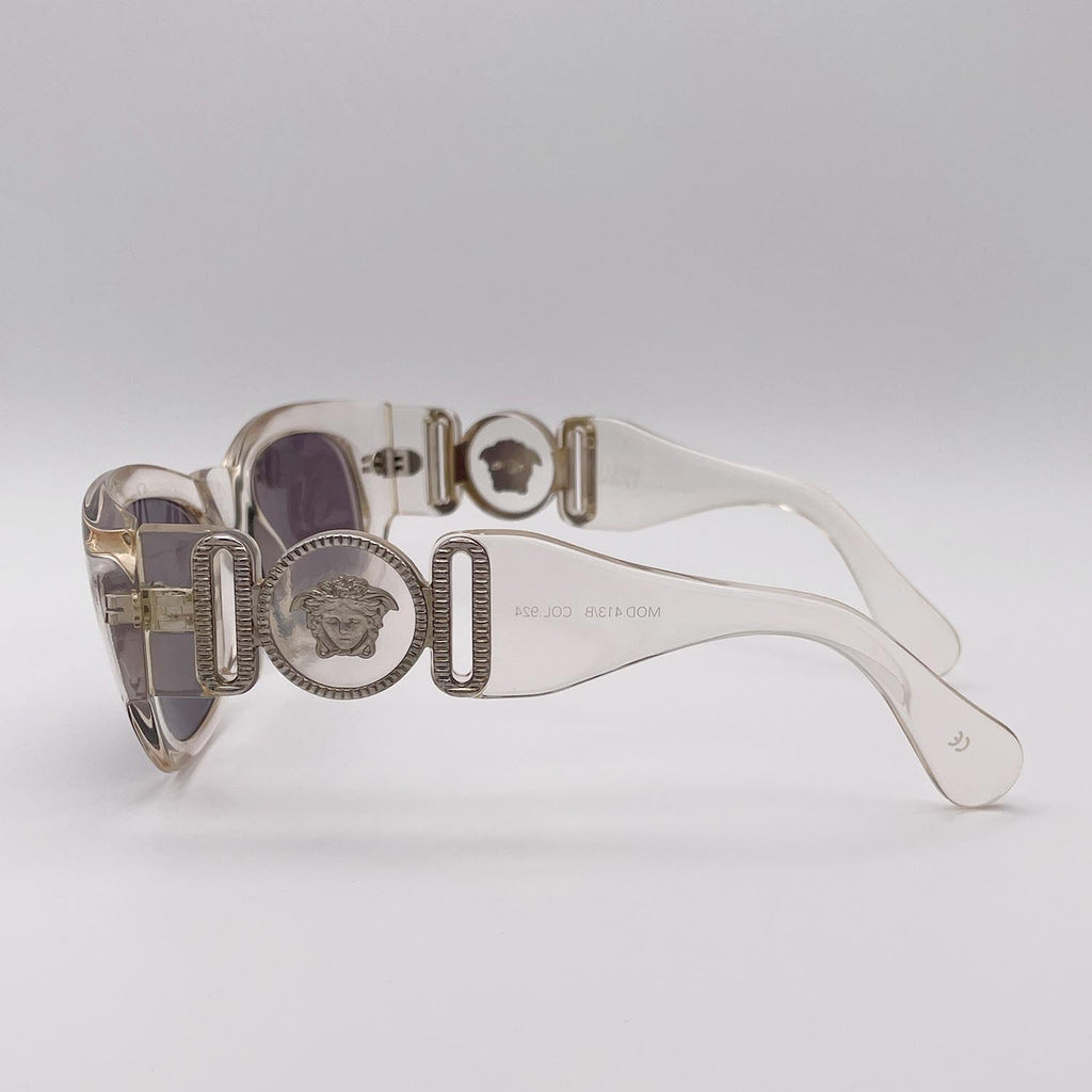 VERSACE ヴェルサーチェ MOD.413 メドゥーサ サングラス トランスペアレント クリア