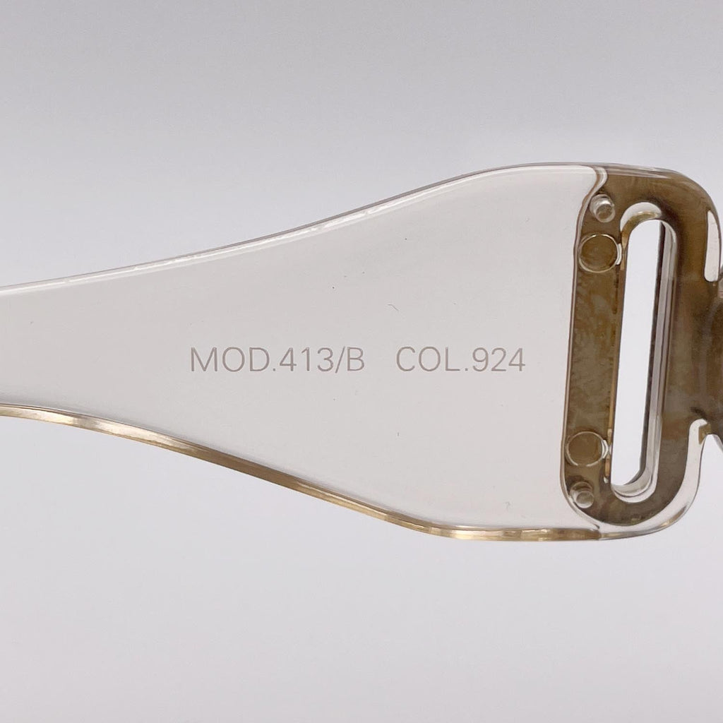 VERSACE ヴェルサーチェ MOD.413 メドゥーサ サングラス トランスペアレント クリア