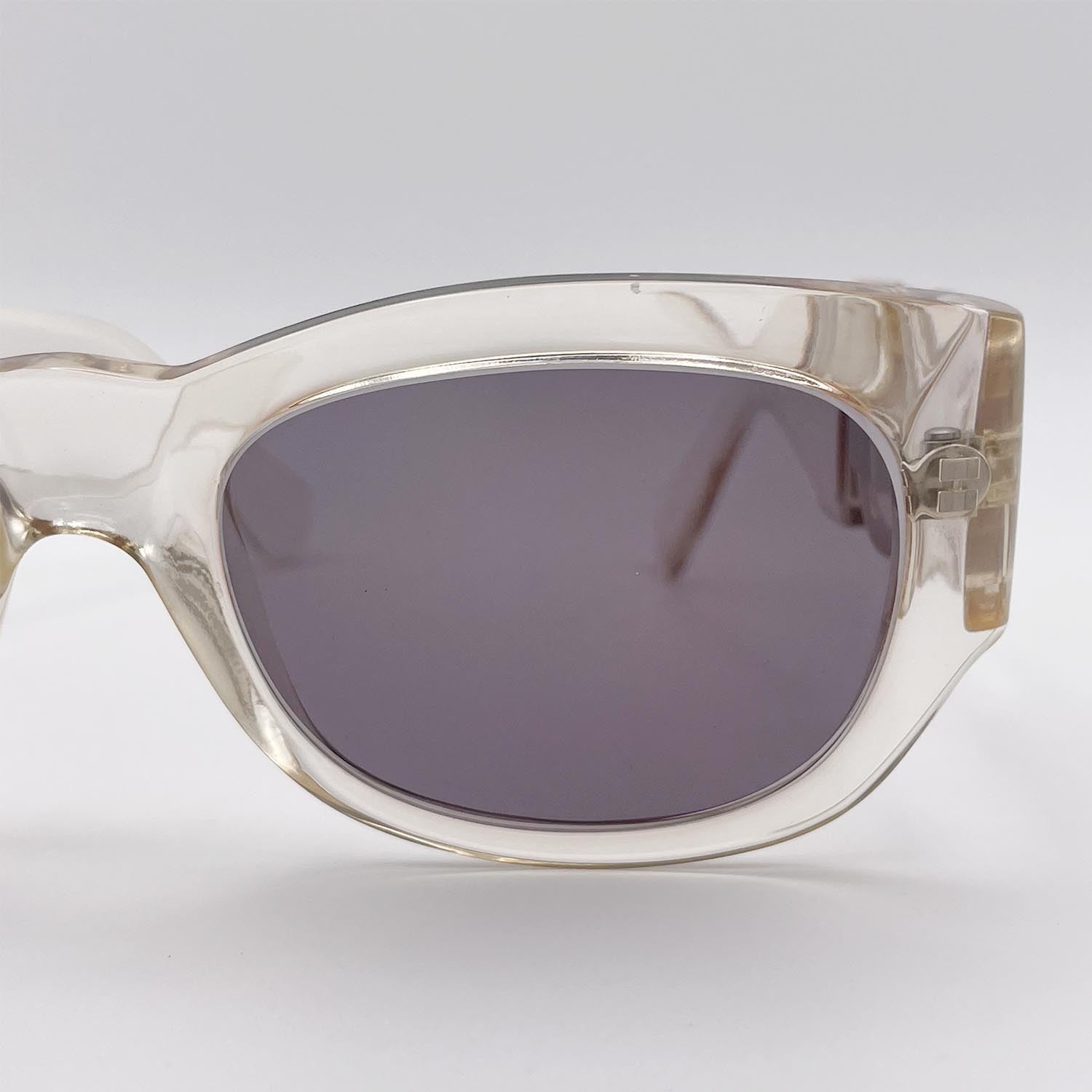 VERSACE ヴェルサーチェ MOD.413 メドゥーサ サングラス トランスペアレント クリア