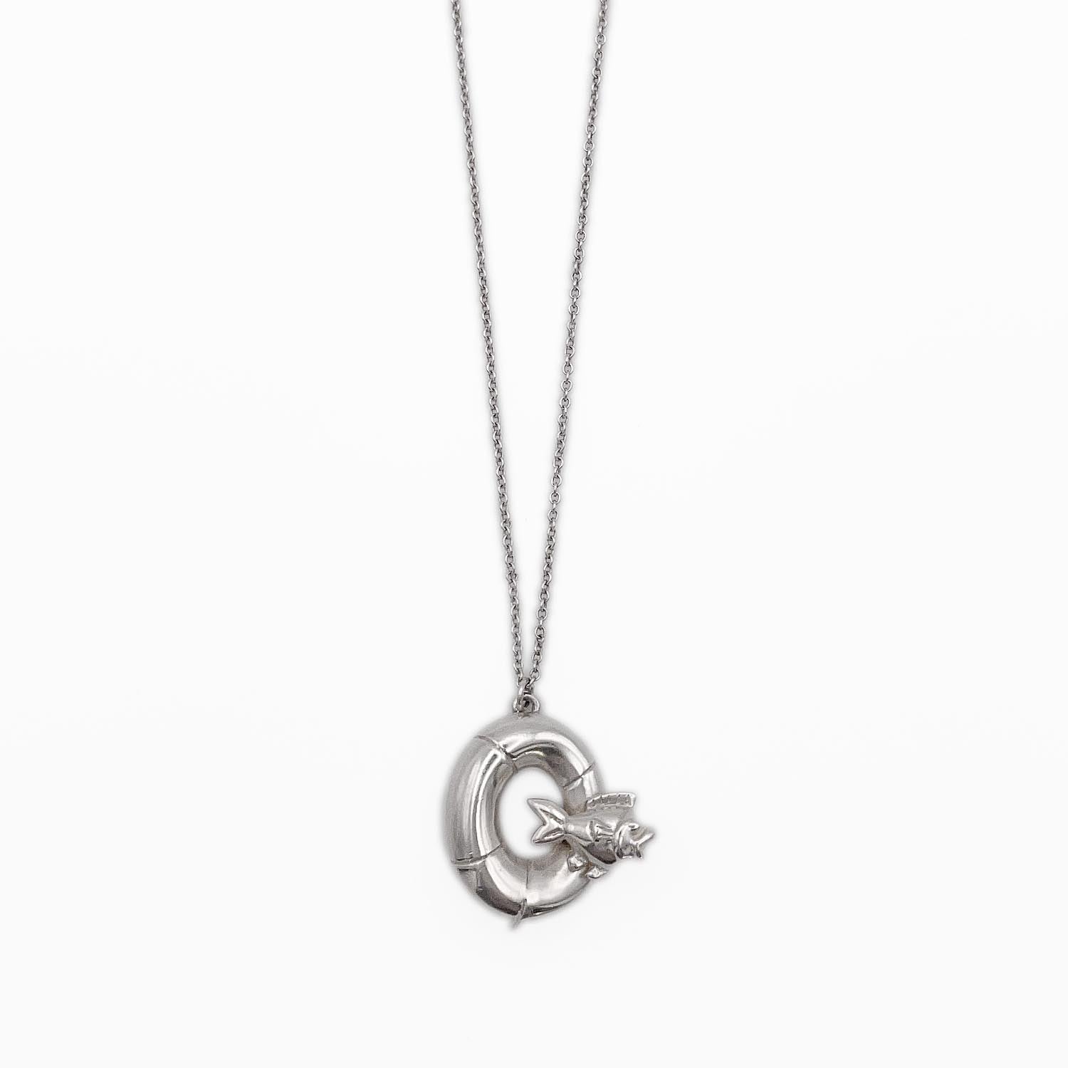 Tiffany&Co. ティファニー ネックレス SV925 お魚 浮き輪 ペンダント