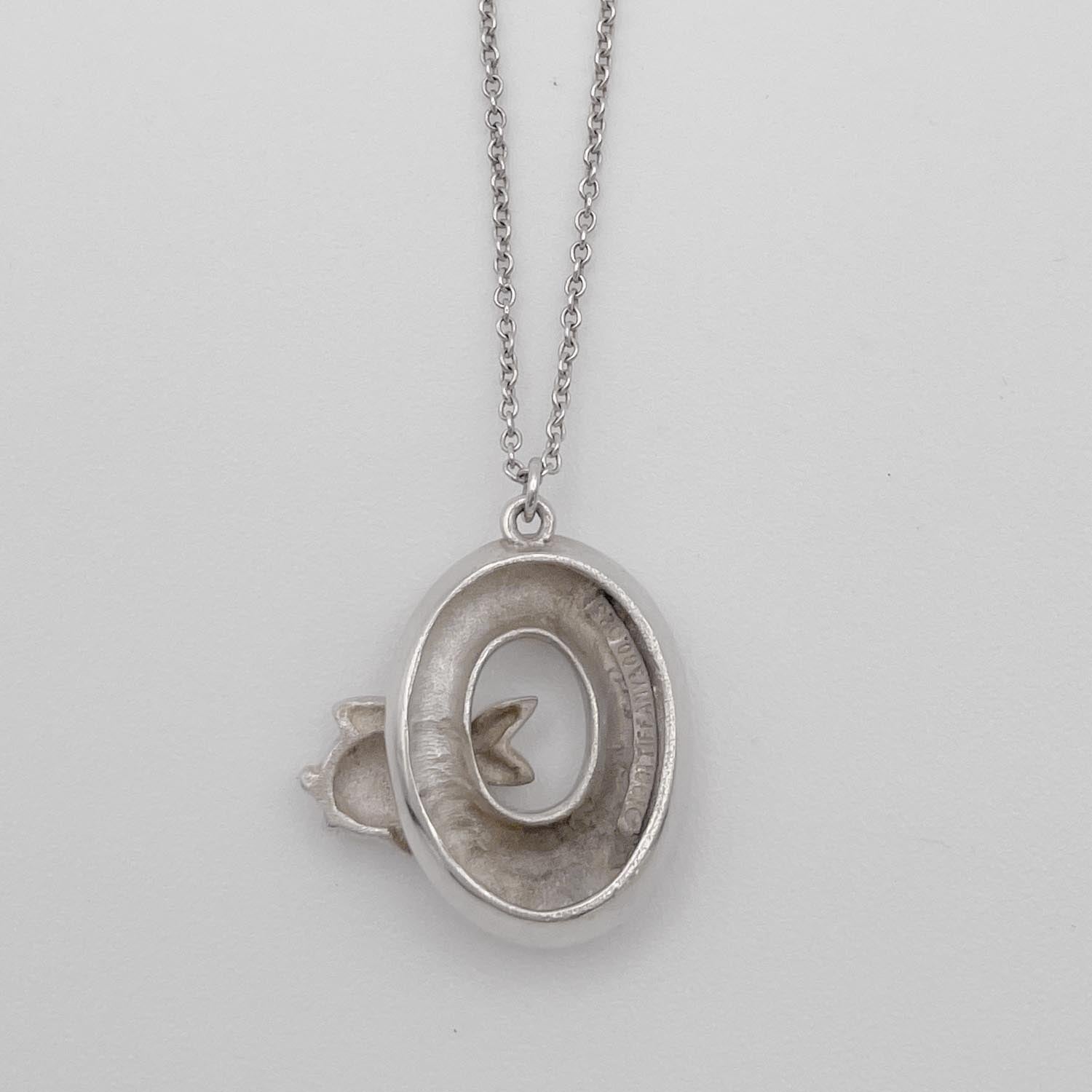 Tiffany&Co. ティファニー ネックレス SV925 お魚 浮き輪 ペンダント