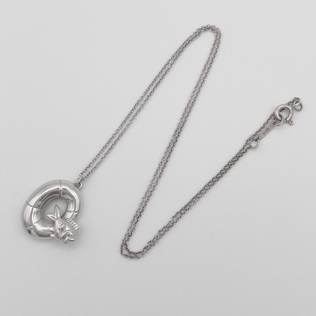 Tiffany&Co. ティファニー ネックレス SV925 お魚 浮き輪 ペンダント