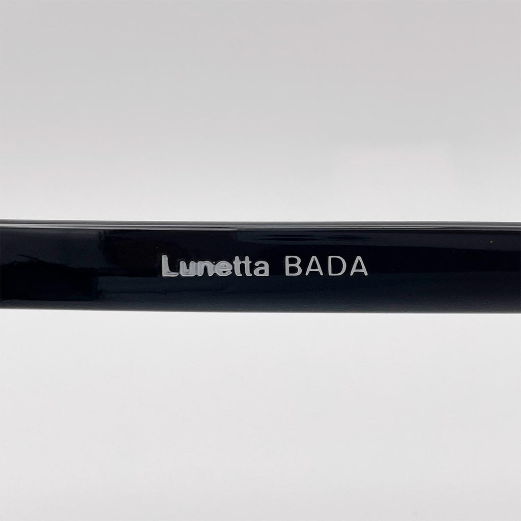 Lunetta BADA ルネッタバダ サングラス 21-0011-52 ウェリントン ヴィンテージ ブラック