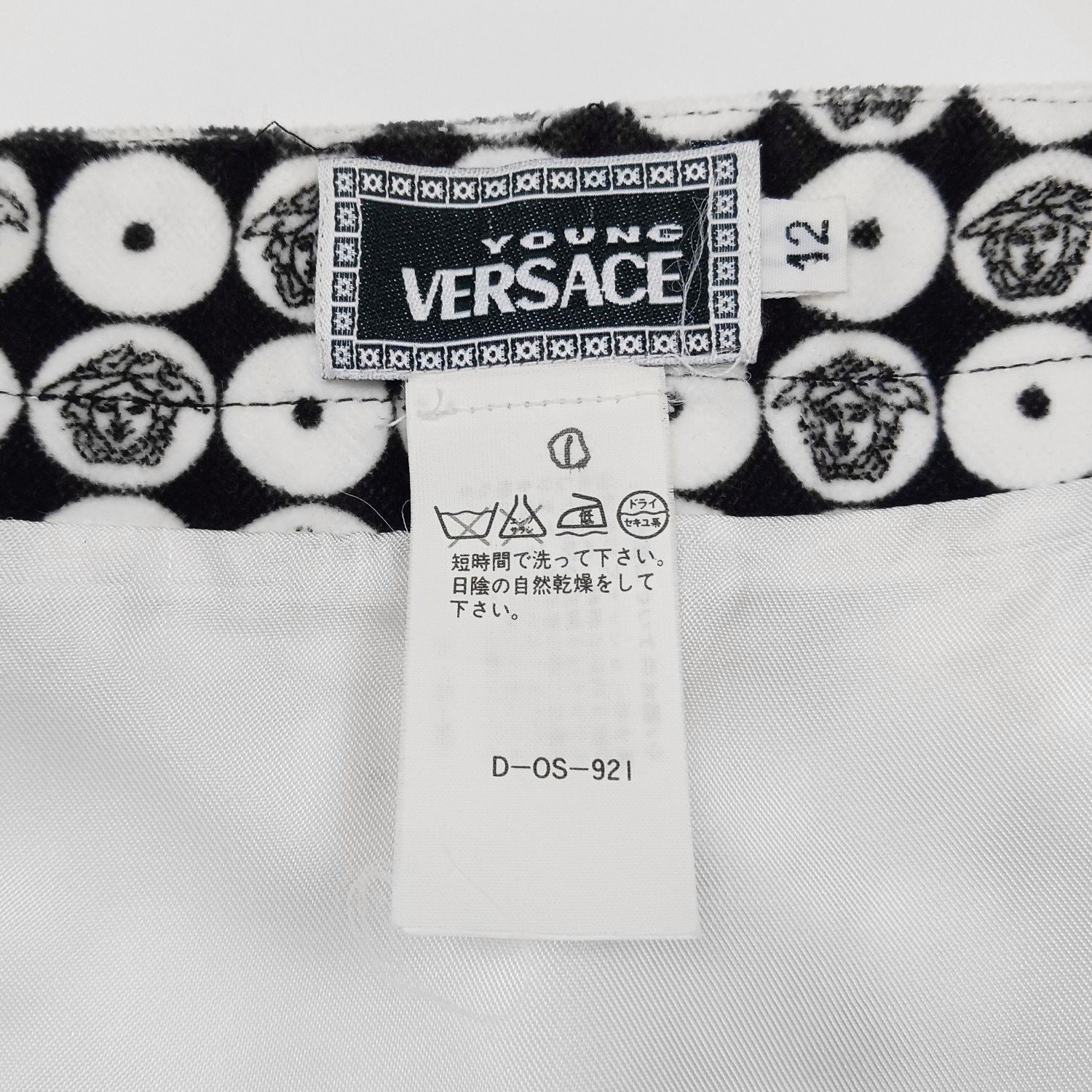 VERSACE YOUNG ヤング ヴェルサーチ ミニ スカート メドゥーサ 12