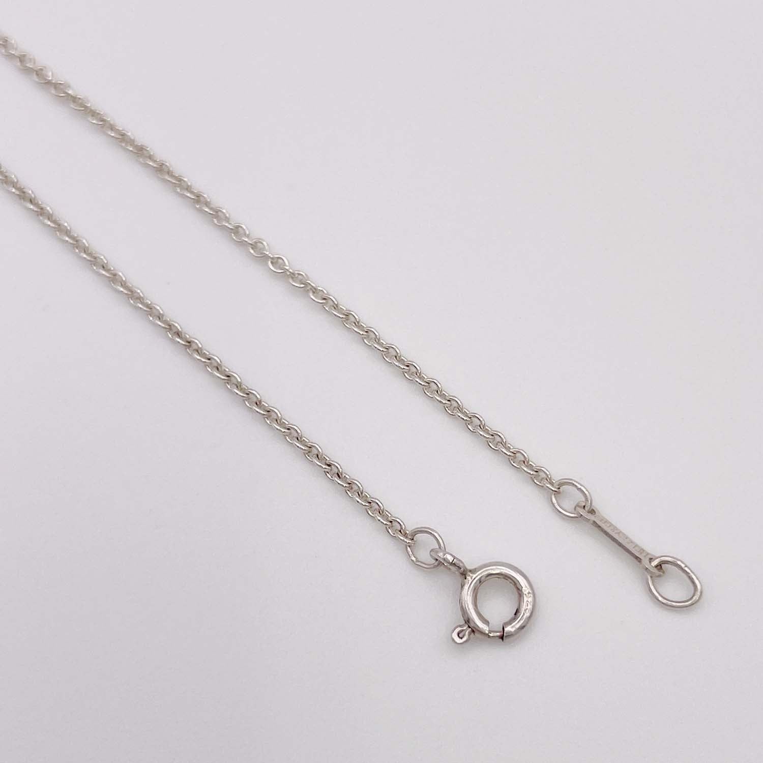 美品 Tiffany&Co. ティファニー ビーンズ 大きめ ネックレス 11g 925