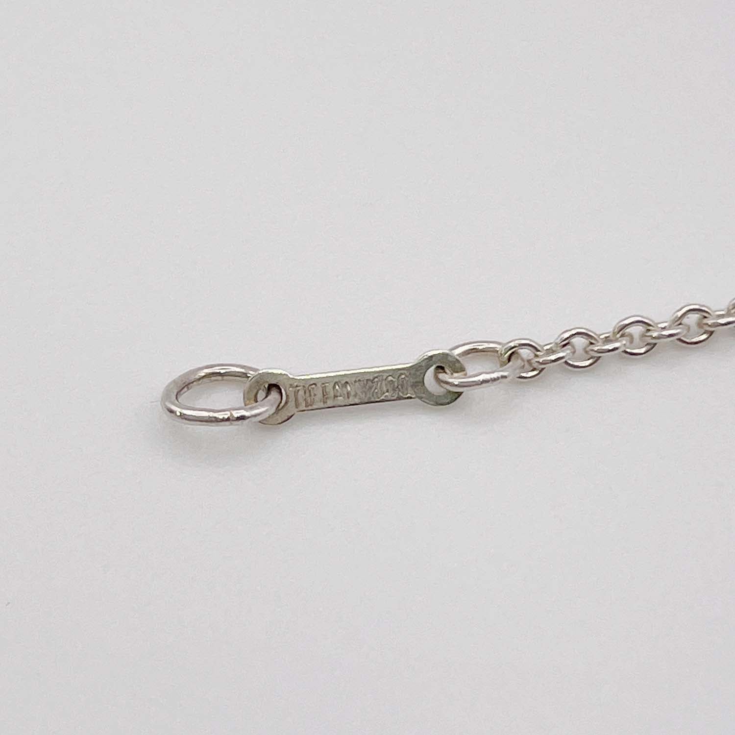 美品 Tiffany&Co. ティファニー ビーンズ 大きめ ネックレス 11g 925