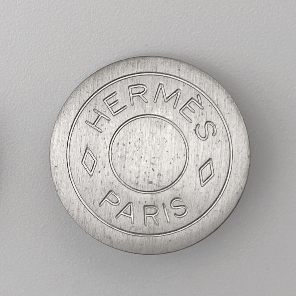 HERMES エルメス セリエ イヤリング ラウンド シルバー