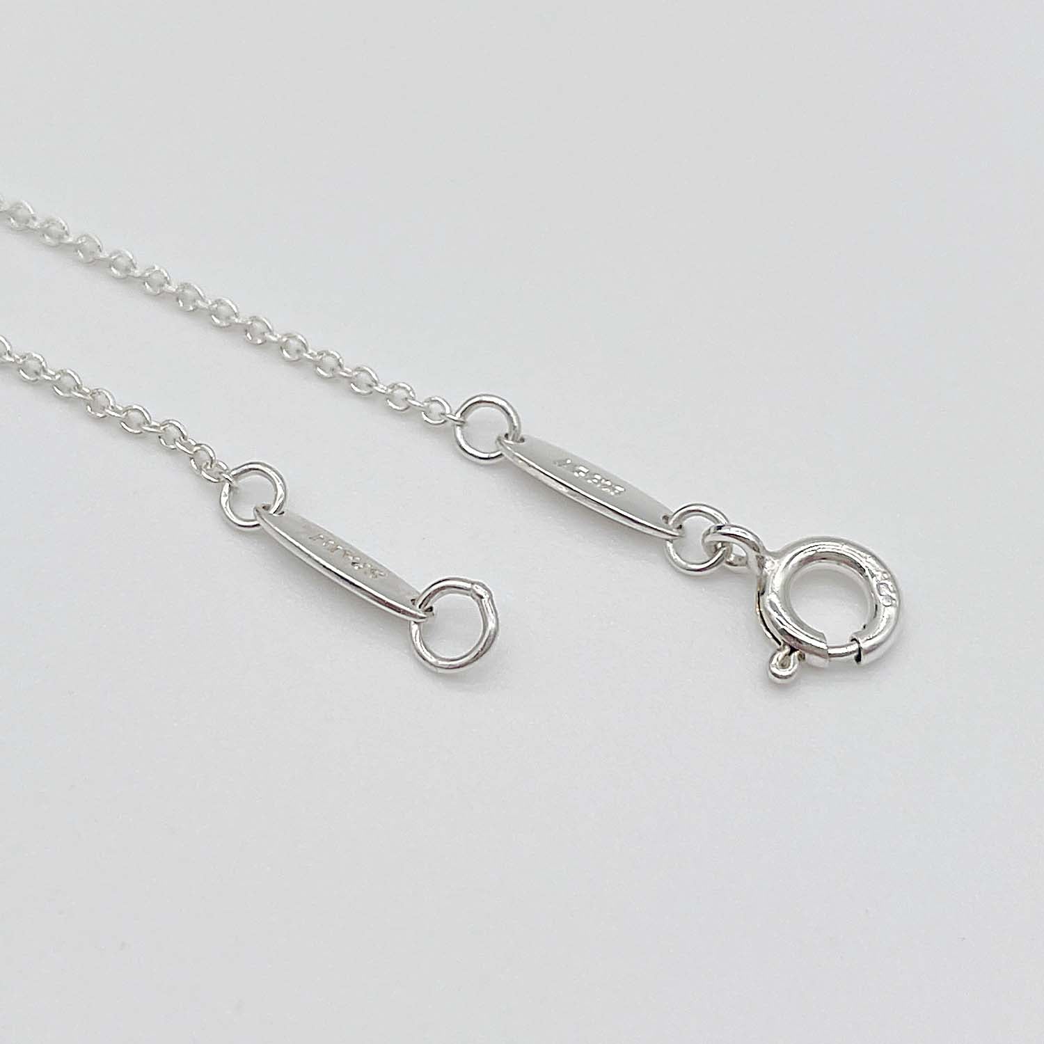 Tiffany&Co. ティファニー ダブル オープンハート ネックレス ペンダント ペレッティ SV925 750 K18PG 新品仕上済 KA-052