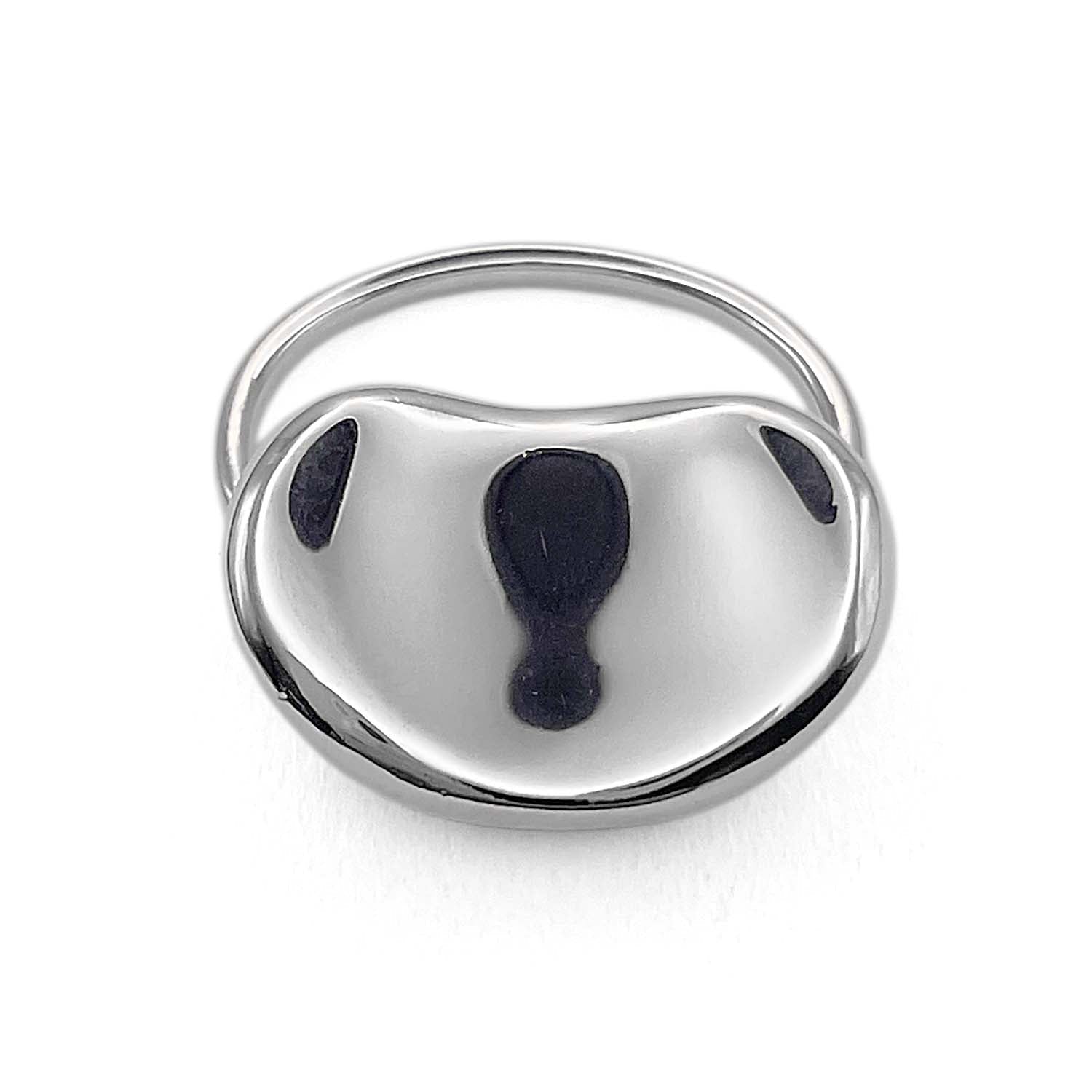 Tiffany&Co. ティファニー 8号程度 ビーン リング 指輪 有機的 豆 エルサペレッティ 新品仕上済 SV925 KA-052