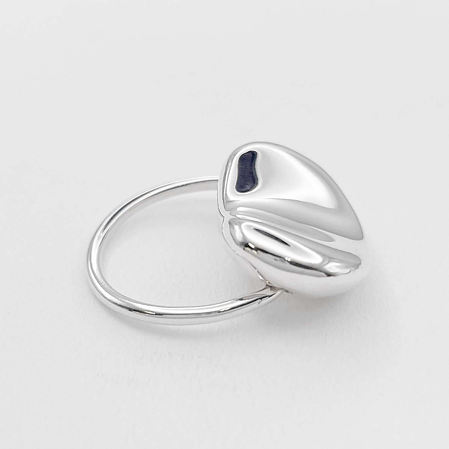 Tiffany&Co. ティファニー 8号程度 ビーン リング 指輪 有機的 豆 エルサペレッティ 新品仕上済 SV925 KA-052