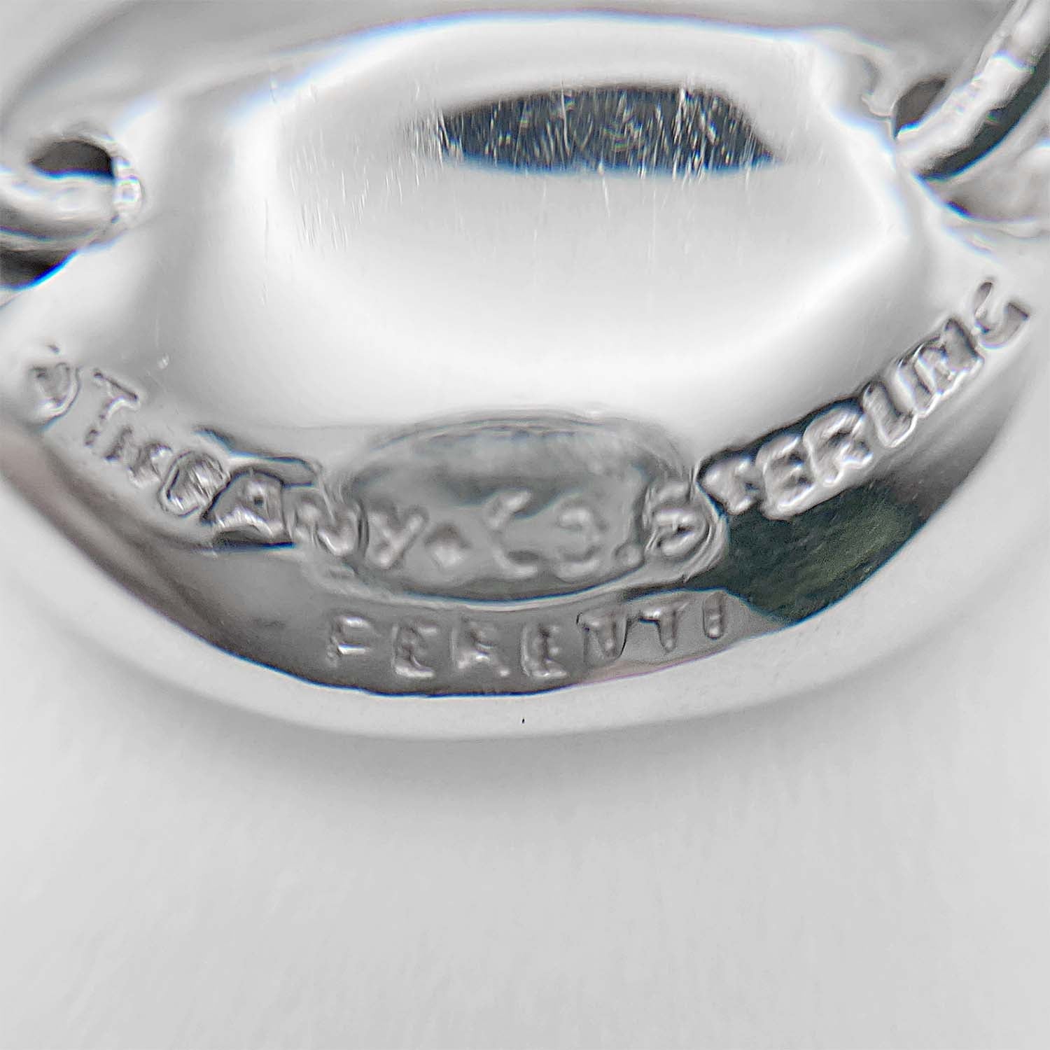 Tiffany&Co. ティファニー 8号程度 ビーン リング 指輪 有機的 豆 エルサペレッティ 新品仕上済 SV925 KA-052