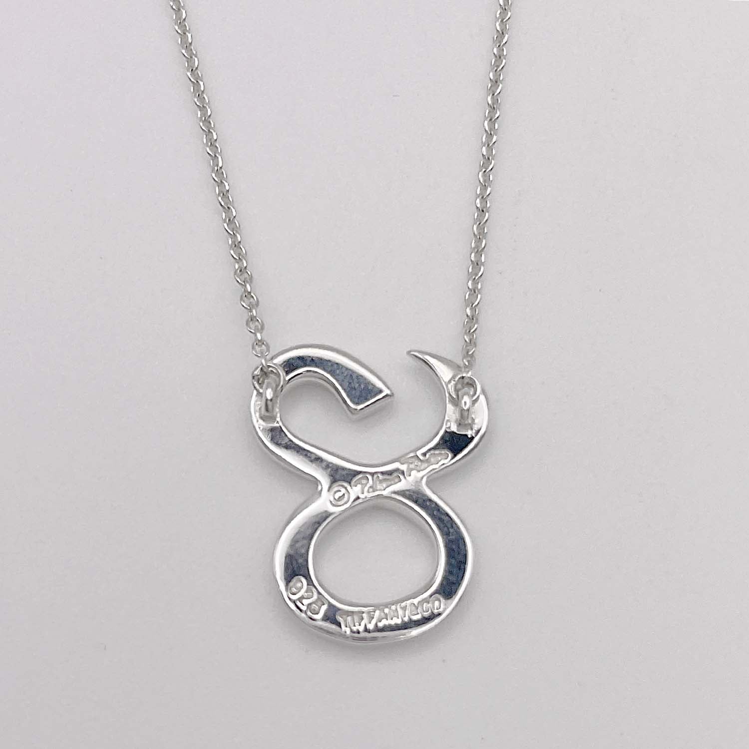 Tiffany&Co. ティファニー  星座 ゾディアック ネックレス 牡牛座  Taurus ペンダント SV925 新品仕上済 KA-014