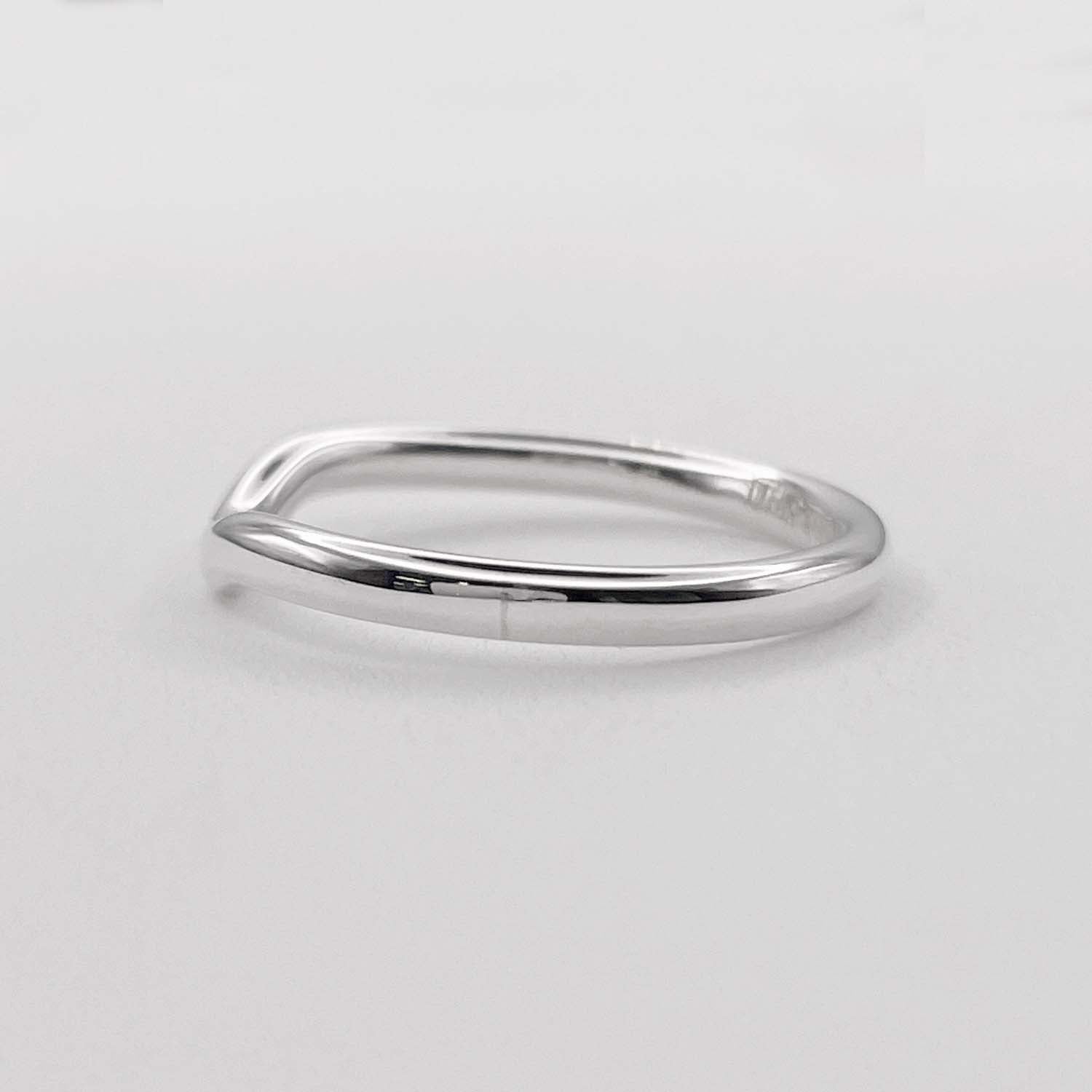 Tiffany&Co. ティファニー 12.5号 カーブドバンド リング 指輪 SV925 KA-014