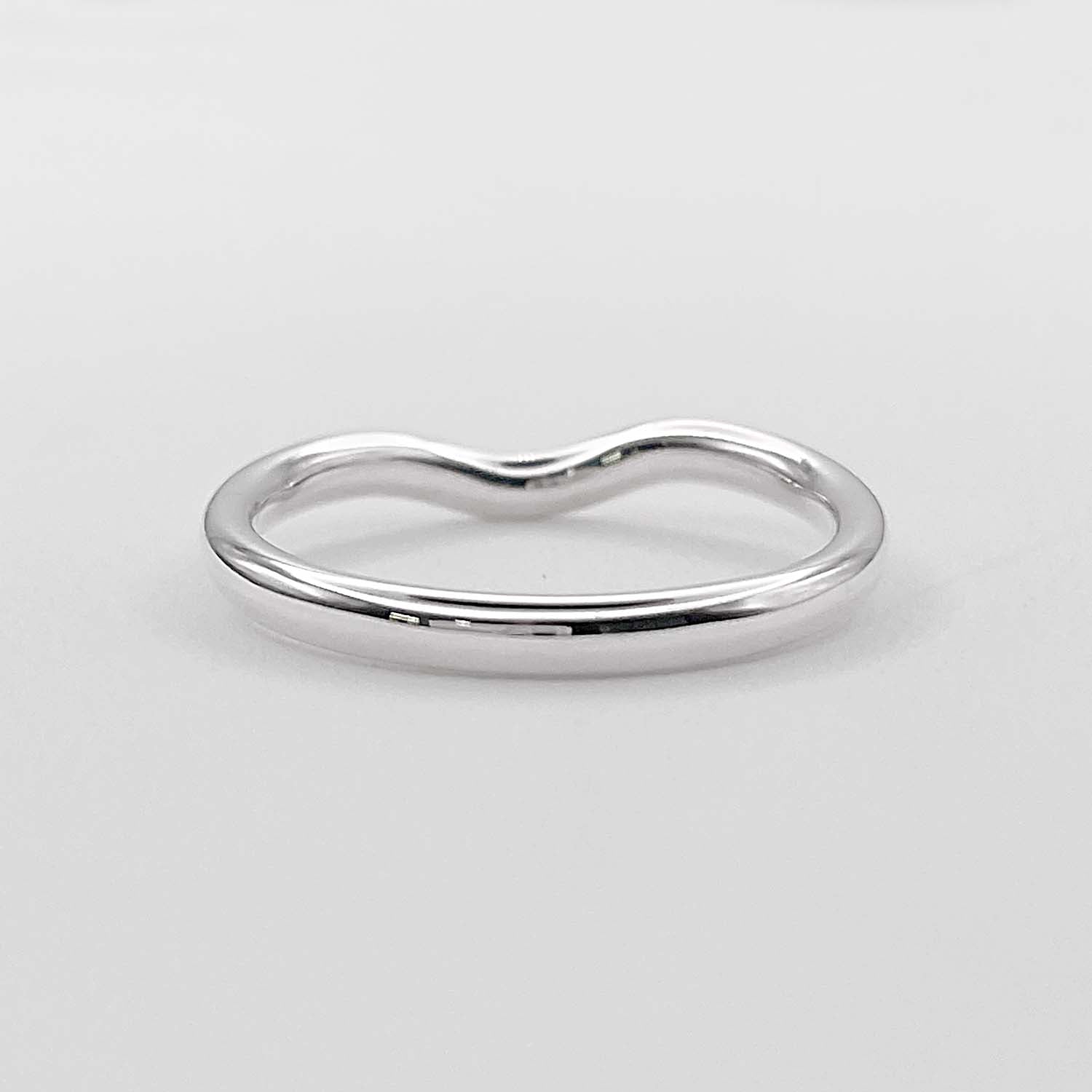 Tiffany&Co. ティファニー 12.5号 カーブドバンド リング 指輪 SV925 KA-014