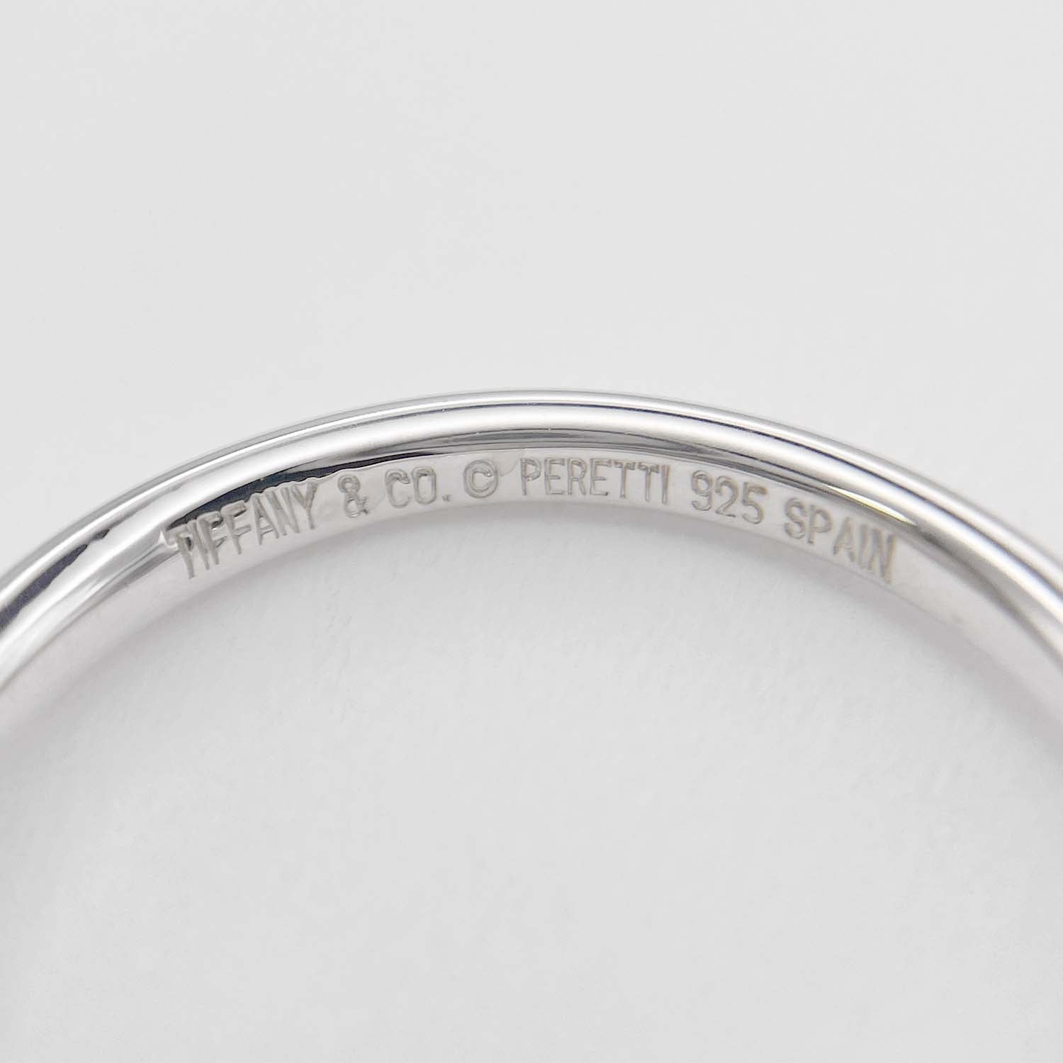 Tiffany&Co. ティファニー 12.5号 カーブドバンド リング 指輪 SV925 KA-014