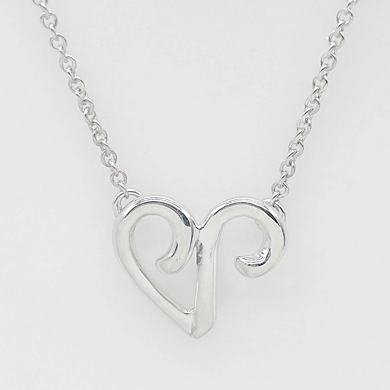 Tiffany&Co. ティファニー  星座 ゾディアック ネックレス 山羊座  Capricorn ペンダント SV925 新品仕上済 KA-014