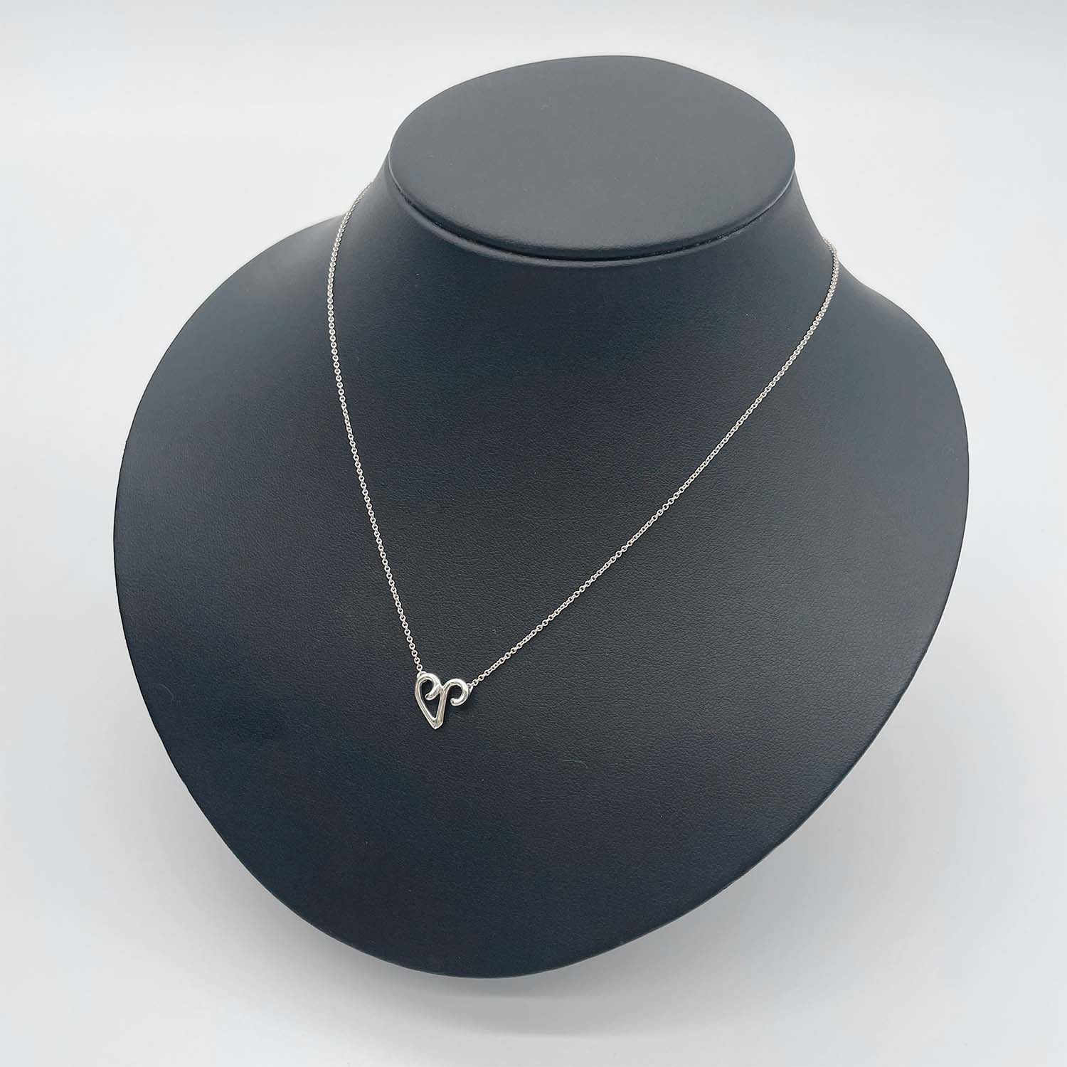 Tiffany&Co. ティファニー  星座 ゾディアック ネックレス 山羊座  Capricorn ペンダント SV925 新品仕上済 KA-014